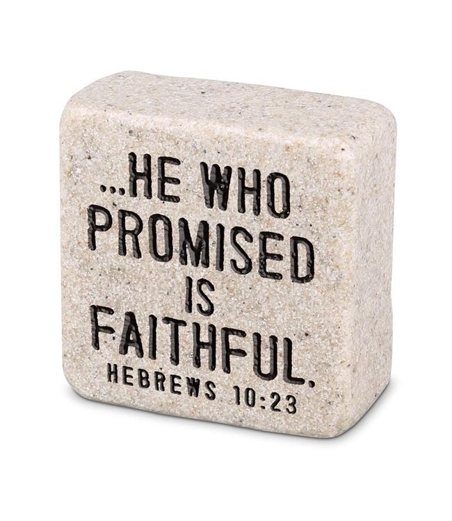 Scripture Stone Block Square