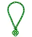 Resin Quatrefoil Link Collar Necklace