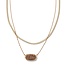 Kendra Scott Elisa Multi Strand Necklace