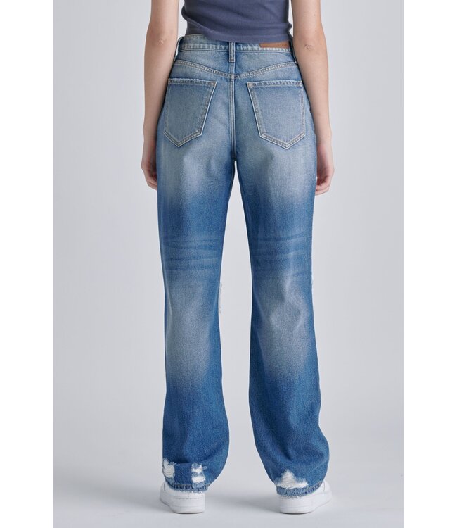 Super hi rise dad Jean