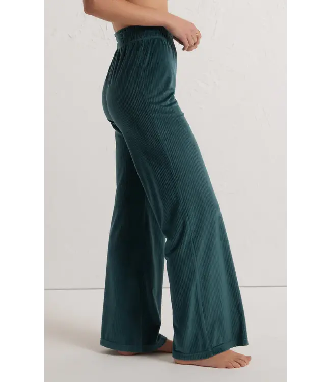 ZLP234111 Flare Up Velour Pant - Meri's Boutique