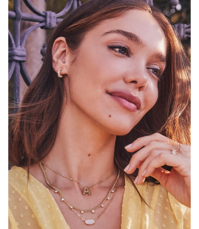 Cailin Crystal Huggie Earrings