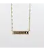 Never Alone Gold Neck