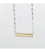 Wait on the Lord Gold Neck