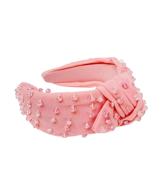 light pink amy knot headband