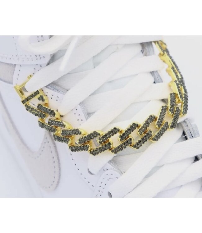 Diamond Link Chains Lace Charms