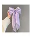 satin hair bow
