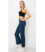 Mid Rise Ankle Flare Jeans