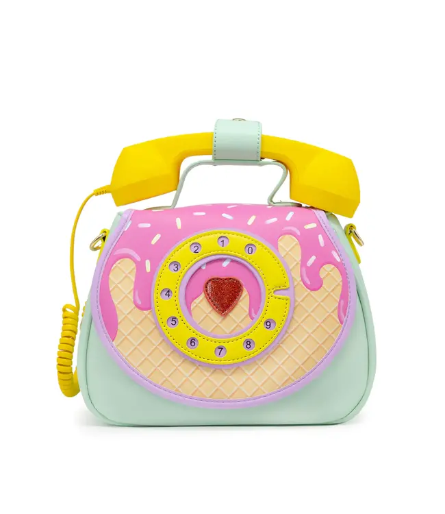 Ring Ring Covertible Handbag -Ice Cream