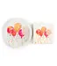 Paper Plate & Napkin Set  48 pc