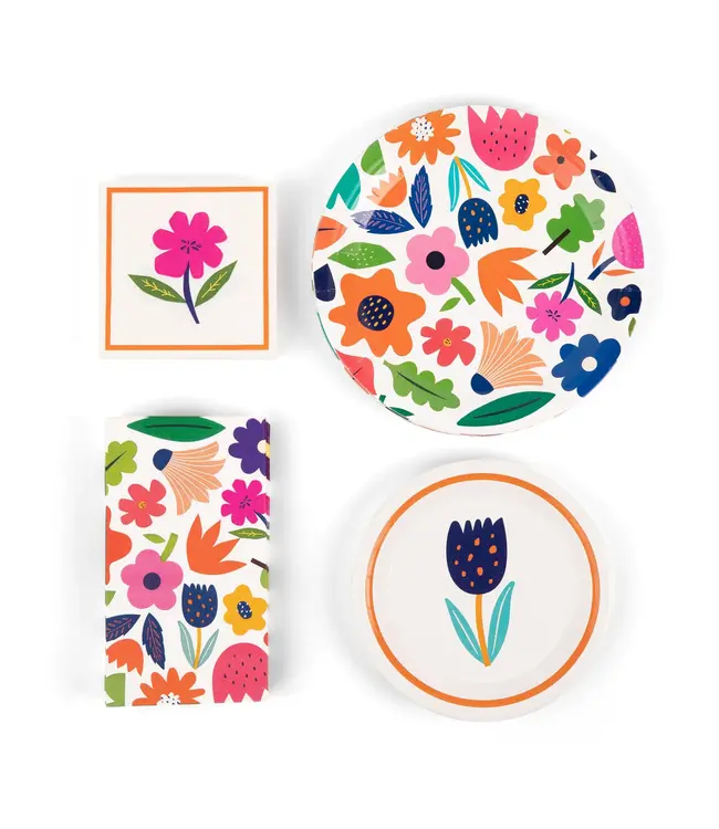 Paper Plate & Napkin Set