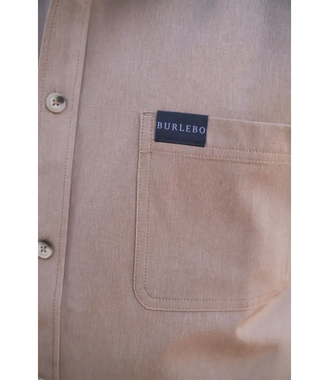 BURLEBO Perf Button Up