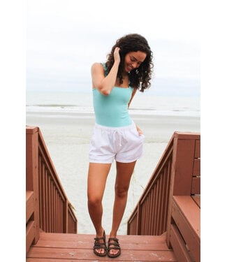 Simply Southern WHITE EVERYDAY SHORTS