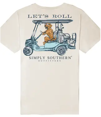 Simply Southern YOUTH Let's Roll t shirt