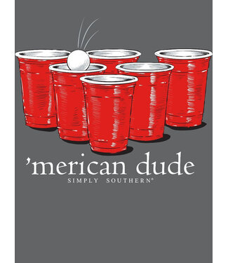 Simply Southern Men's Red cup t shirt