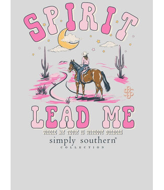 Simply Southern Youth Spirit Lead Me t shirt