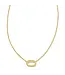 ELISA Ridge Open Frame Short Pendant