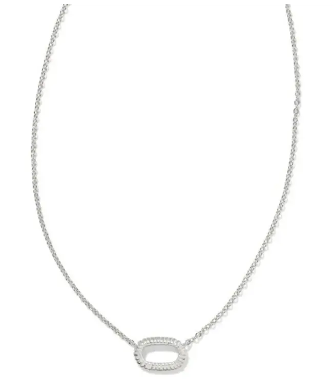 ELISA Ridge Open Frame Short Pendant