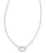 ELISA Ridge Open Frame Short Pendant