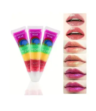 42POPS RAINBOW Multi Color Lip Gloss
