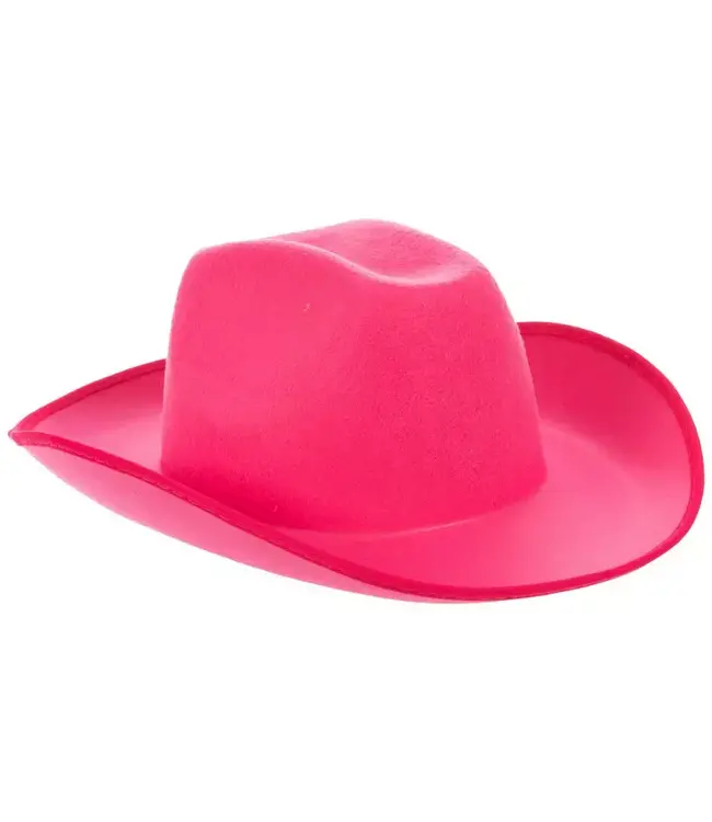 2294668 HB stiff felt cowgirl hat pink