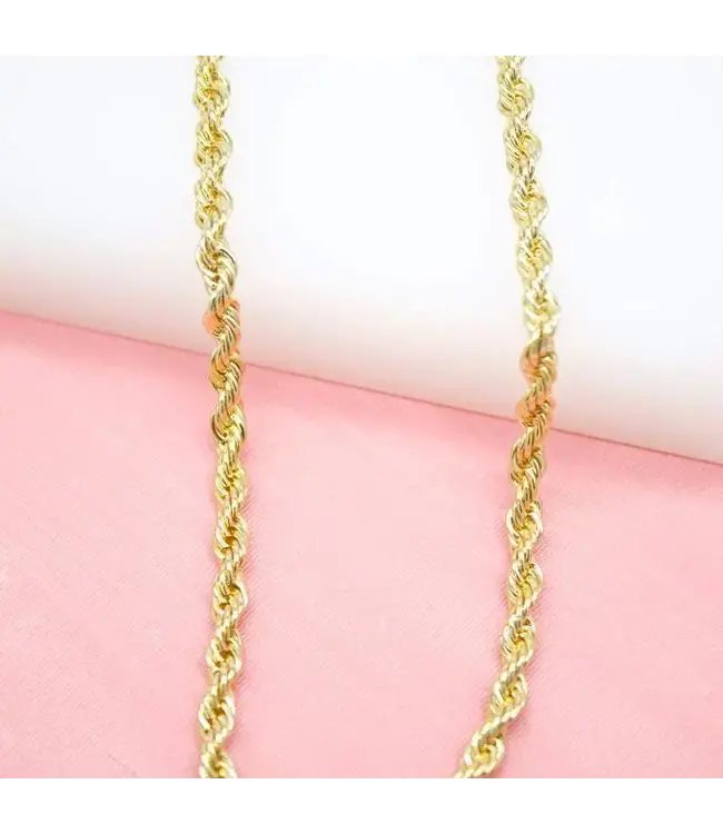 COCH210111 4mm Rope Chain 20"