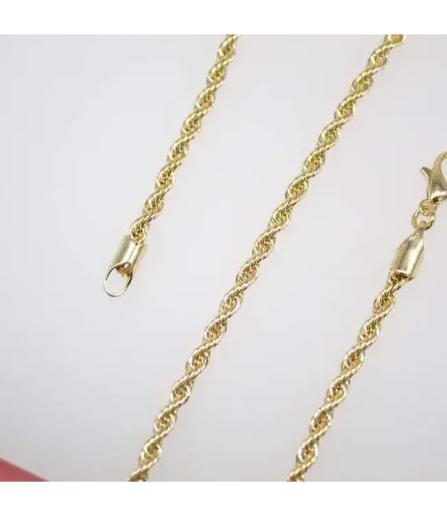 COCH210052 3mm Rope Chain 20"