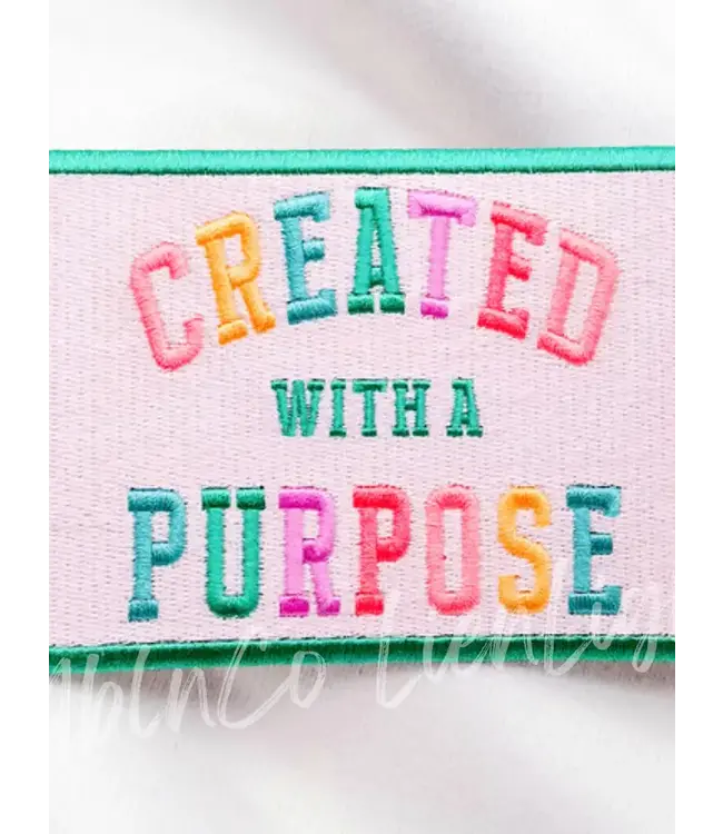 ABLN Created With A Purpose Patch