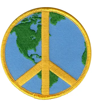 Square Deal Recordings Peace Sign Patch