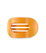 Teleties LARGE Flat Round Clip