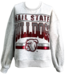 LICENSED-GREY 'HAIL STATE BULLDOGS' VINTAGE SWEATSHIRT