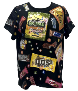 Queen of Sparkles KIDS BLACK CANDY TEE