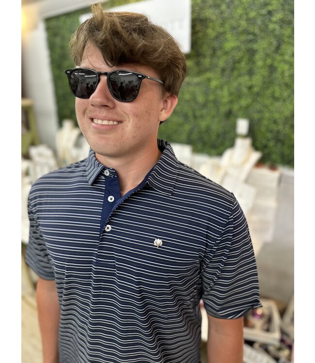 2102 S/S Polo Multi Stripe