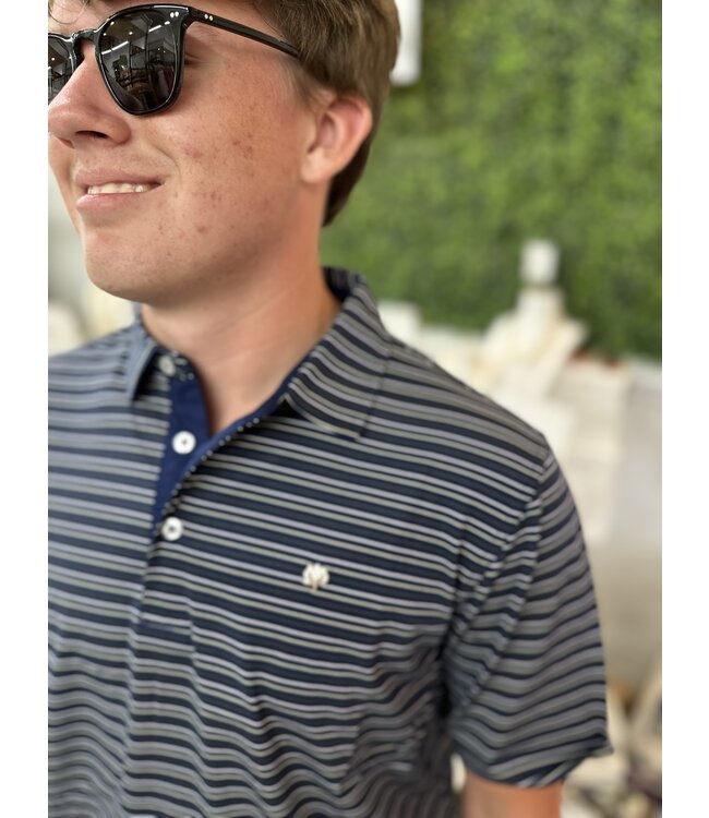 2102 S/S Polo Multi Stripe