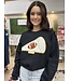 Megaphone Chenille Patch Crewneck