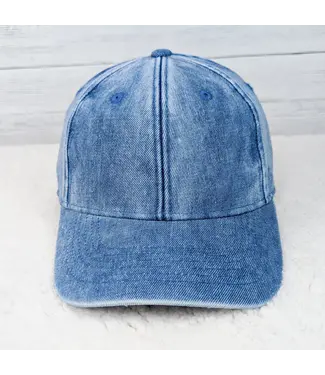 Trendy Tee Co. Midwash Pacific Denim Cap