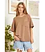 MHS13P ribbed tunic top