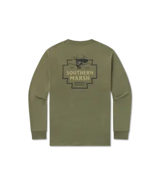 Southern Marsh Cowboy Badge L/S Tee