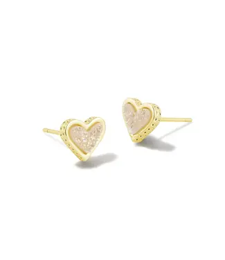 Kendra Scott Framed Ari Heart Stud Earring