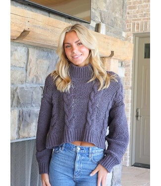 Simply Southern Braided sweater