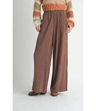 Sadie & Sage Sugarloaf Wide Linen Pant