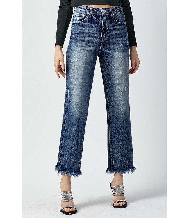 RDP5116 High Rise Straight Jeans