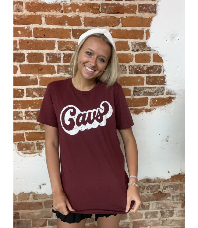 ATA CAVS Custom Lettering Tee