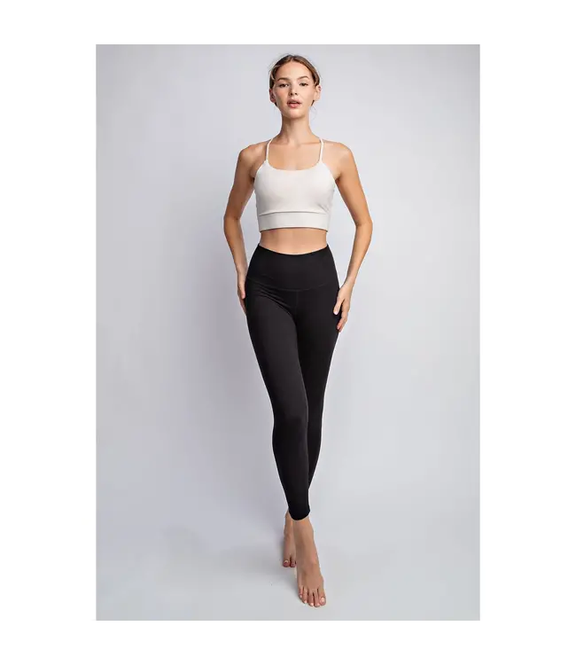P6171 Two Line Yoga Stitch Full Length Legging