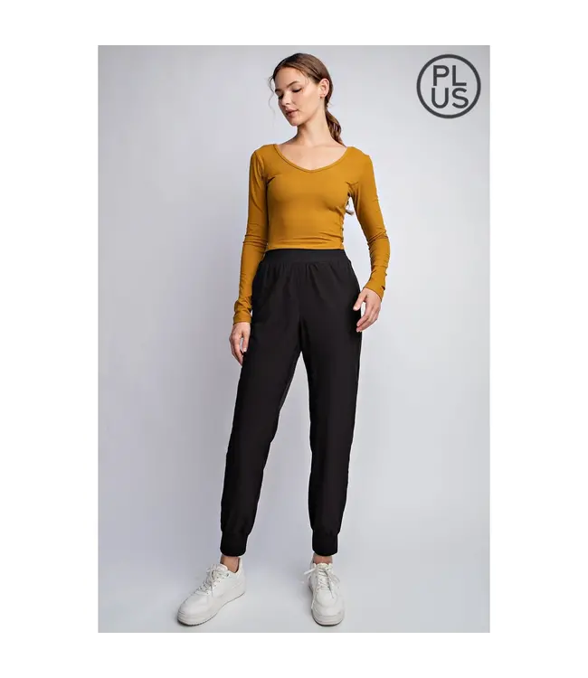 P6274 Oxford Woven Jogger Pants
