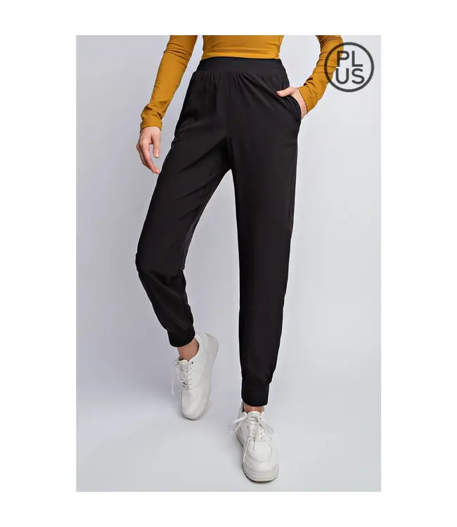 P6274 Oxford Woven Jogger Pants