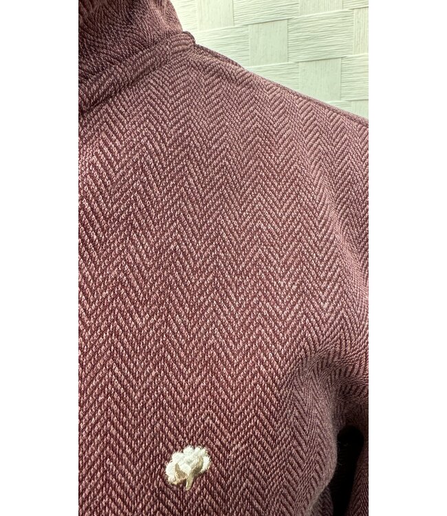 7010 Qtr Zip Sweater