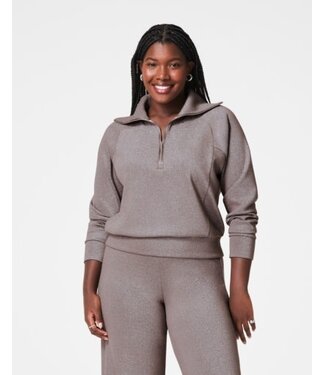 Spanx airessentials shine half zip