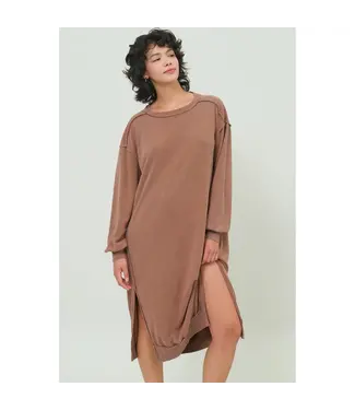 Sweatshirt Midi Dress