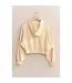 DZ24E105 Drop Shoulder Cropped Hoodie